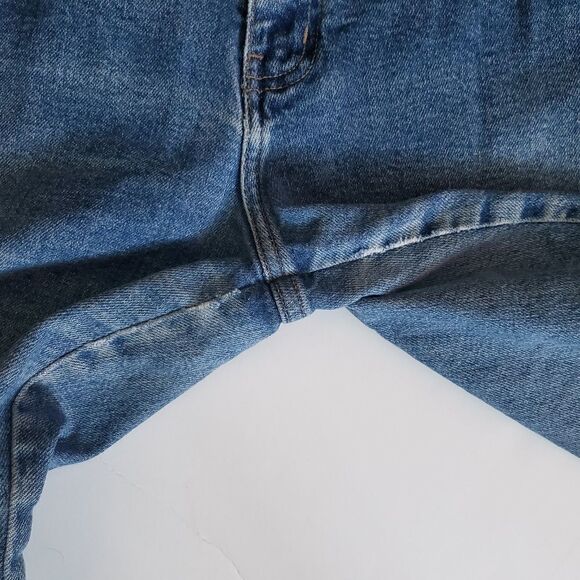 VINTAGE 90s mom jeans‎ high rise tapered leg blue 10 - Picture 8 of 8